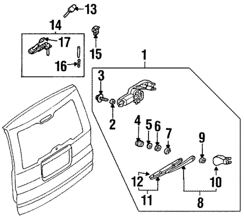 Wipers for 2004 Isuzu Axiom #1