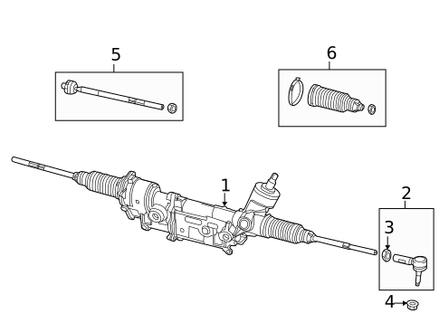 Steering Gear & Linkage for 2020 Ram 1500 #3