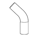 289212T010 - Emission System: Hose for Genesis: G70, G80, GV70, GV80 Image