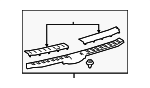 5838748100C0 - Body: Rear Sill Plate for Lexus: RX350L, RX450hL Image