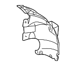 2206904730 - Body: Fender Liner for Mercedes-Benz Image