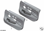 51417347165 - : Door Panel, Leather, Front Left for BMW Image