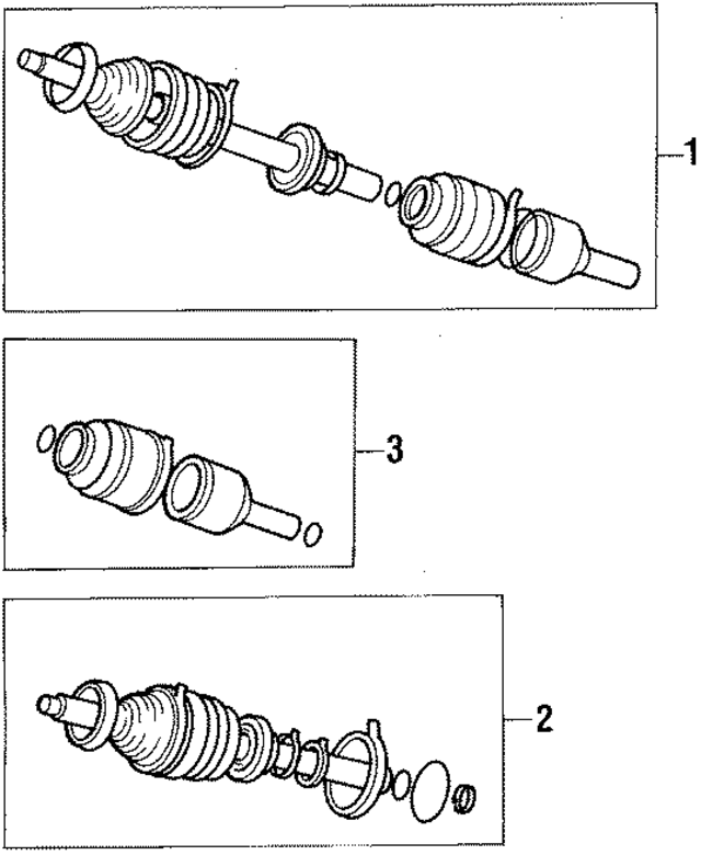 4950021200RMM - : Axle Assembly for Hyundai Image