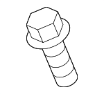 9YA02100S - Body: Hinge Lower Bolt for Mazda: 3, 6, CX-3, CX-30, CX-5, CX-50 Image