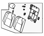 DGK15740002 - : Seat Back Assembly for Mazda Image