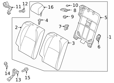 Second Row Seats for 2019 Mazda CX-5 #0