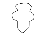 90467A0007 - Body: Step Plate Clip for Toyota Image