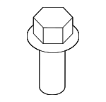 6792148050 - Body: Rear Sill Plate Clip for Toyota: Highlander Image