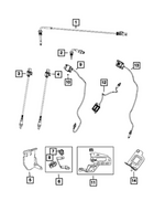 6106170AA - Electrical: Nut for Mopar Image