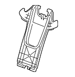 23424971 - Body: Seat Back Panel for Chevrolet: Camaro Image