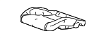 22972737 - Body: Seat Cushion Pad for Chevrolet: Camaro Image