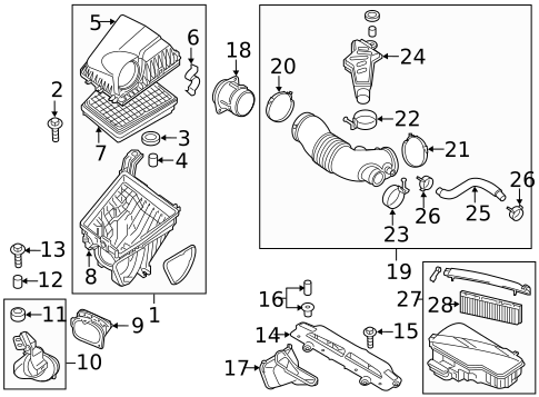 Filters for 2015 Kia K900 #0