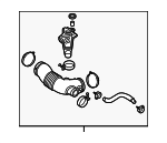 281303M500 - : Intake Tube for Kia Image