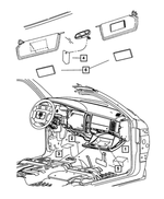 4595748AA - Labels All Vehicle Locations: Air Bag Warning Label for Mopar Image