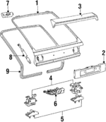445827023B - Body: Lift Gate for Audi Image