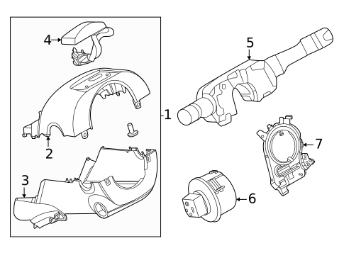 Steering Column for 2026 Nissan Armada #0