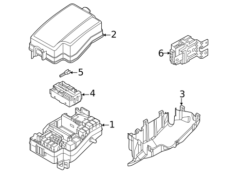 Fuse & Relay for 2023 Kia Seltos #0