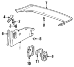 9415550211005T - Body: Trim Panel for Porsche: 944, 968 Image