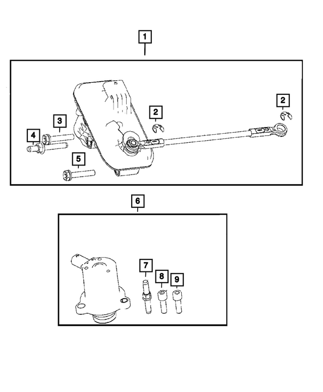 « 68503018AB – Engine : Turbocompresseur Actionneur pour Mopar Image »