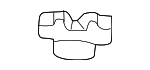 68497512AA - Cooling System: Radiator Isolator for Mopar Image