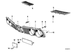 51131919200 - : Grille Right for BMW Image