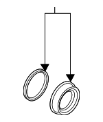 DFY53326Z - Brakes: Disc Brake Caliper Seal Kit for Mazda Image