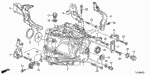 21104PPP000 - Transmission - Manual: PLATE M, OIL GUIDE for Acura Image