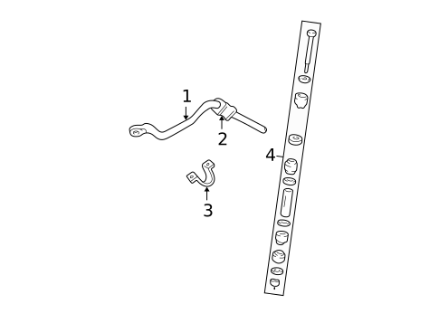 Stabilizer Bar & Components for 1996 Chevrolet C3500 #2