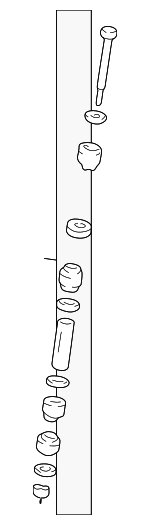 15635936 - Suspension: Suspension Stabilizer Bar Link for GM Image
