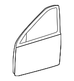 203720010567 - Body: Door Shell for Mercedes-Benz Image