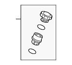 12593357 - : Engine Oil Filler Cap for GM Image