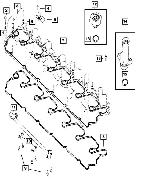 Cylinder Head for 2026 Ram 3500 #2