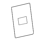 99920908440 - Body: Windshield Pillar Trim Spacer for Porsche: 718 Boxster, 718 Cayman, 718 Spyder, 911, Boxster, Cayenne, Cayman, Panamera Image