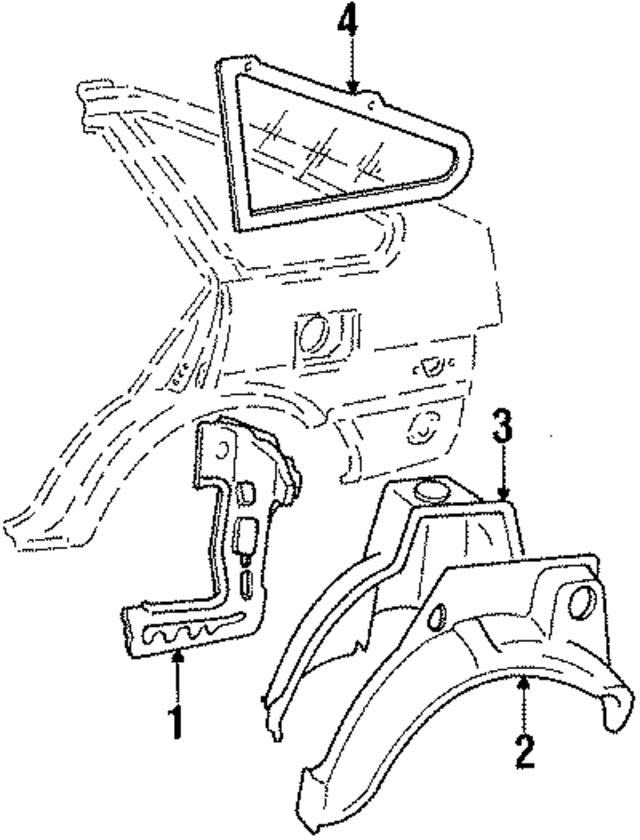 94843708 - Body: Inner Panel for GM Image