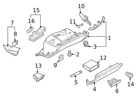 Glove Box for 2013 Audi RS5 #0