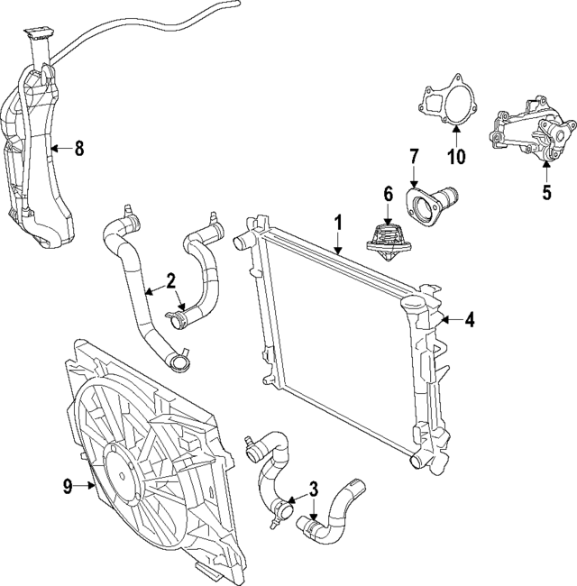 5058677AA - Cooling System: Fan Module for Mopar Image