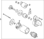 361002J100 - : Starter for Kia: K4 Image