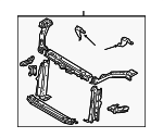 5321052111 - : Radiator Support for Toyota Image