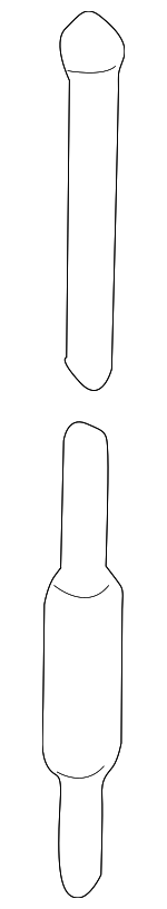 81904C - : Antenna Mast for Mazda: 626, Miata, MPV Image