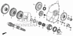 21215RG5000 - Transmission - Automatic: HOLDER, IDLE SHAFT for Honda Image