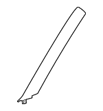LR096445 - : Pillar Molding for Land-Rover Image