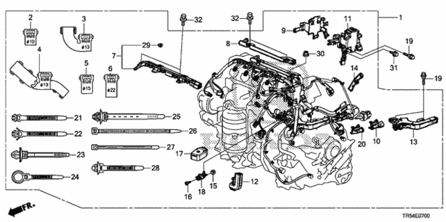 Engine Wire Harness for 2013 Honda Civic #0