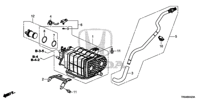 Canister (KA/KC/KL) for 2012 Honda Civic #0