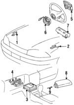 8917309050 - Electrical: Impact Sensor for Lexus: ES300 Image