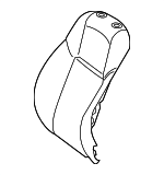 2579104106 - Body: Seat Back Pad for Mercedes-Benz Image