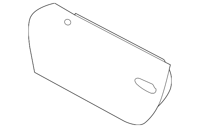 Door Shell - Porsche (9P1-831-052-AY-GRV)