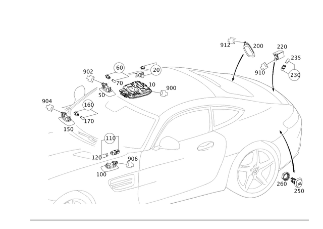 1909002300 - Electrical System: Control Unit for Mercedes-Benz Image image