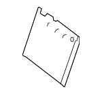 896553JA0A - Body: Seat Back Panel for INFINITI: JX35 Image