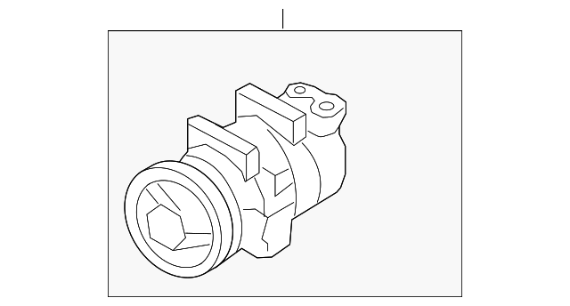 A/C Compressor - Nissan (92600-1KC7B)