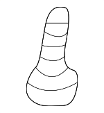 8614222000 - Body: Bumper Cover Retainer for Hyundai: Accent, Santa Fe Image